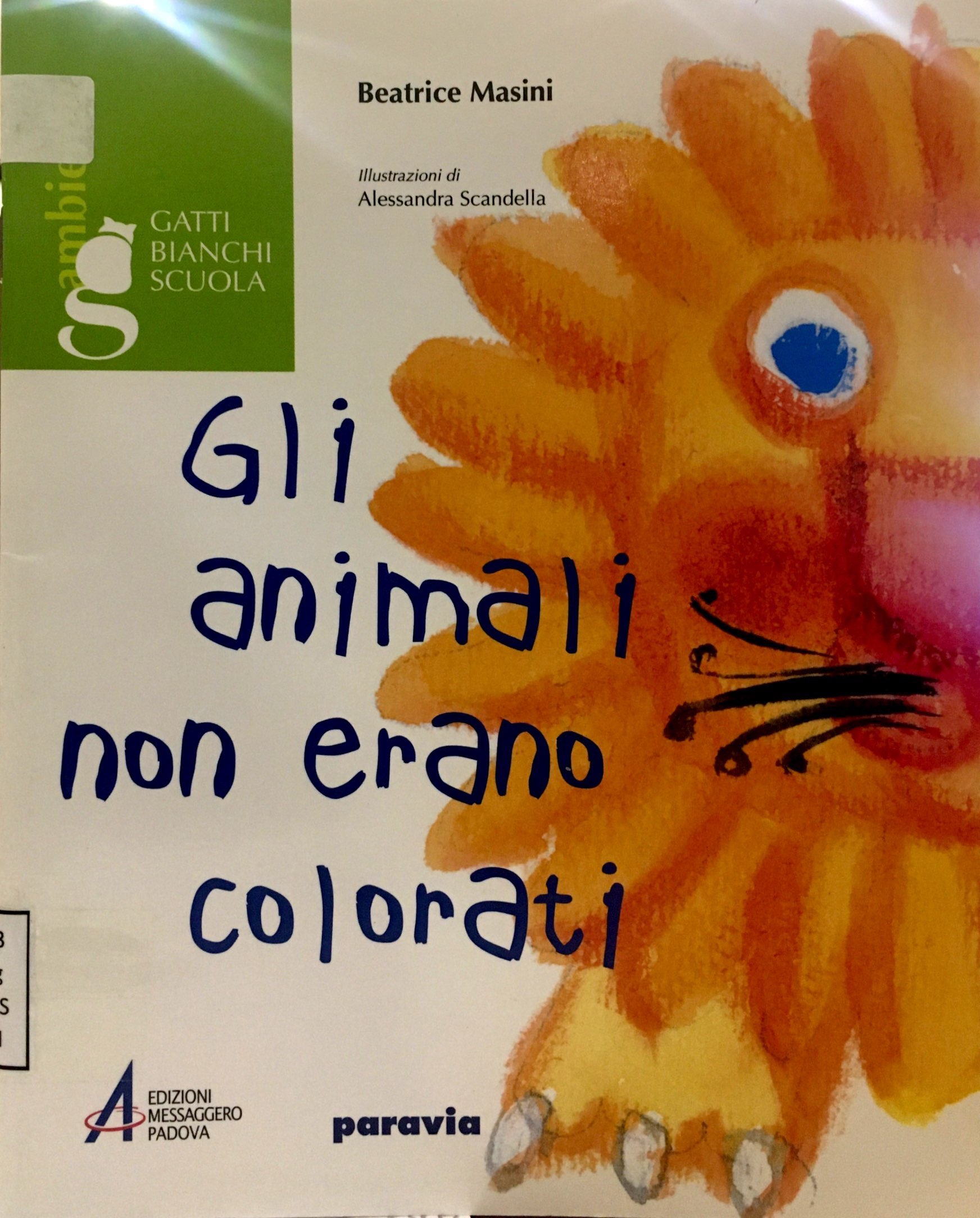 GLI ANIMALI NON ERANO COLORATI